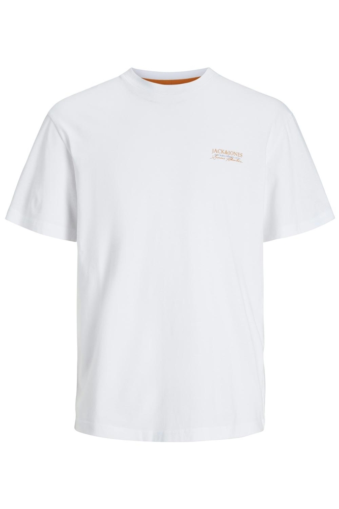 JJSUMMER VIBES TEE SS CREW NECK 12269372 WHITE